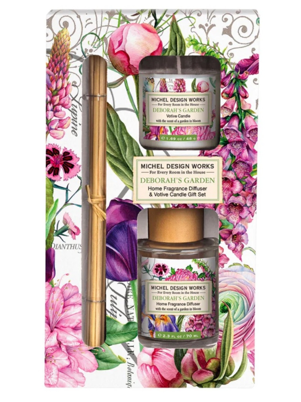 NIB Michel Design Works Home Fragrance Diffuser - Deborah’s Garden